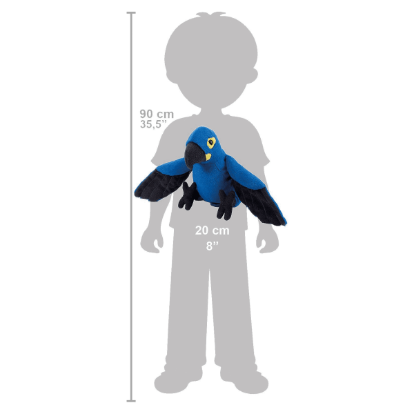 Hyazinth Ara 10865 Dinosaurier ca. 20cm by Wild Republic Plüschtier Stofftier CK-MINI HYACINTH MACAW
